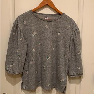 3/4 sleeve sweater